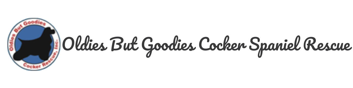 Oldies but Goodies Cocker Spaniel Rescue Logo